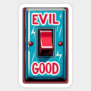 Evil Mode Switch Sticker